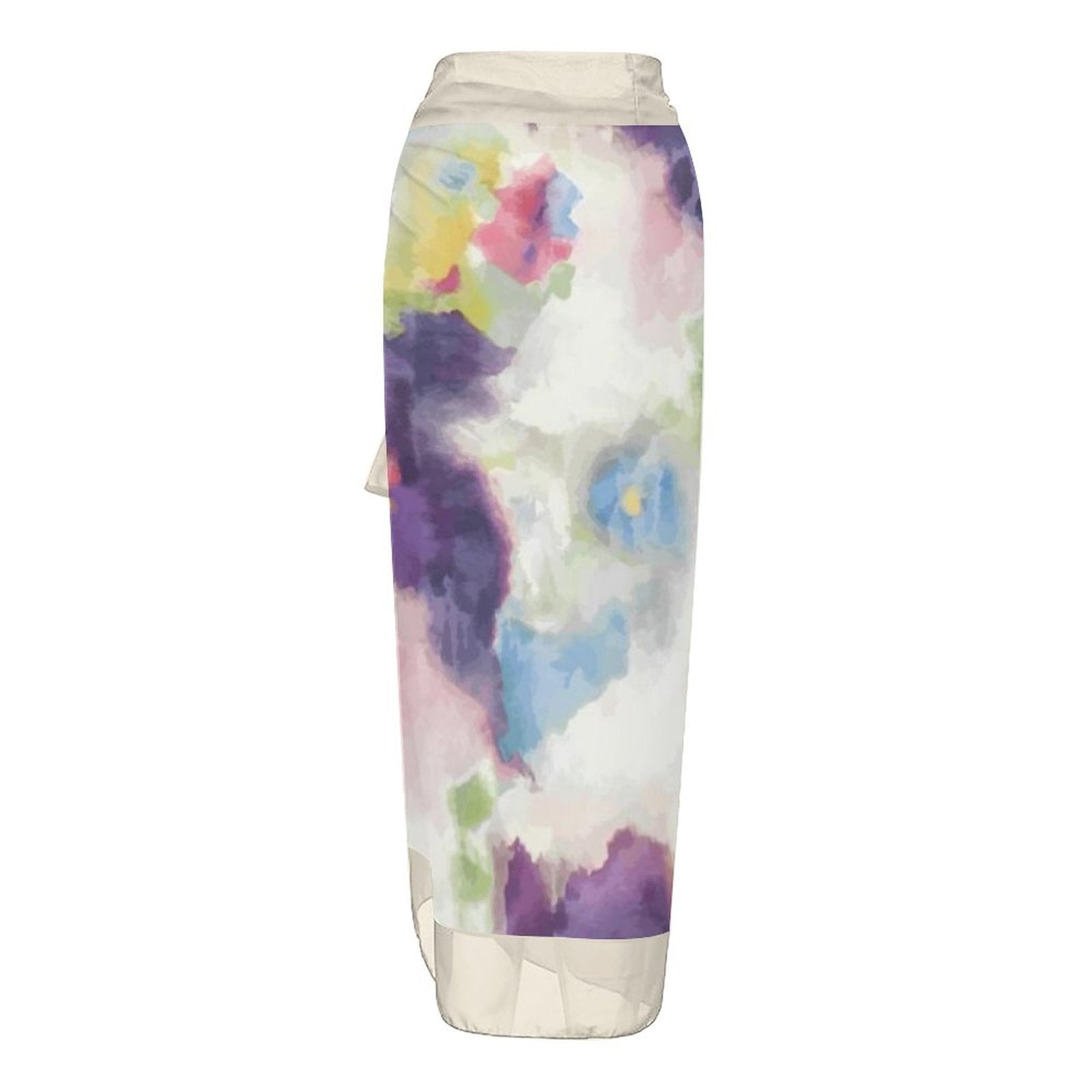 Casual Printed One Piece Swimsuit And Cover Up 2305105886