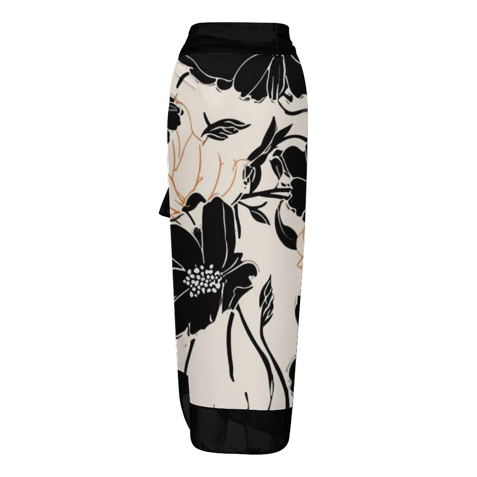 Casual Printed One Piece Swimsuit And Cover Up 2305104923