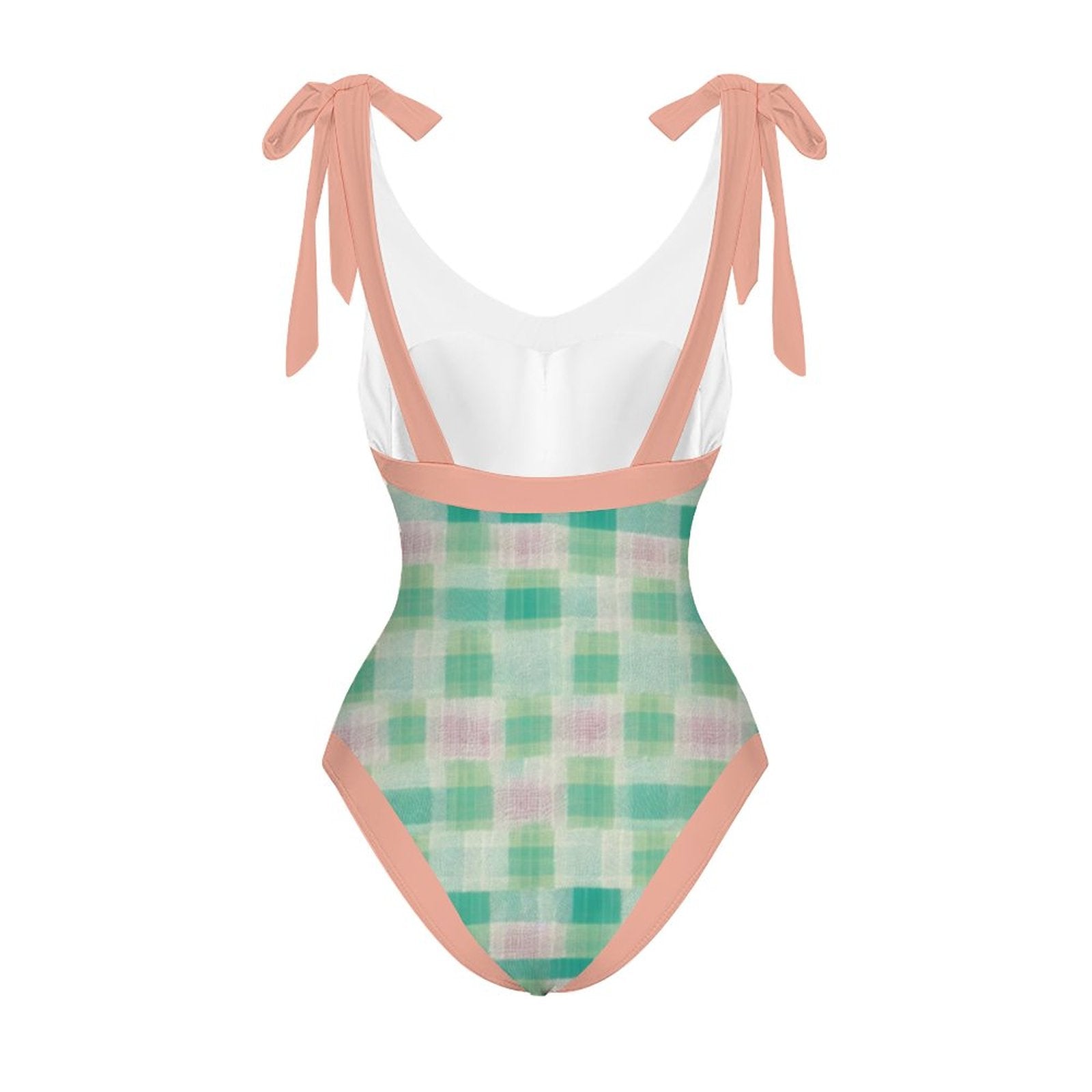 Casual Printed One-Piece Swimsuit And Cover Up 2305102680