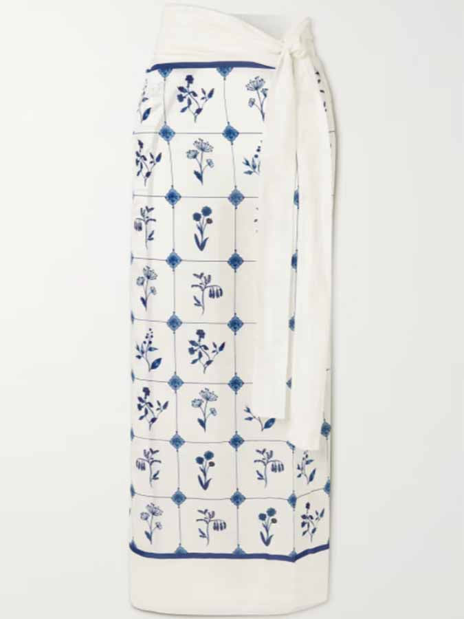 Fashion Printed One-Piece Swimsuit