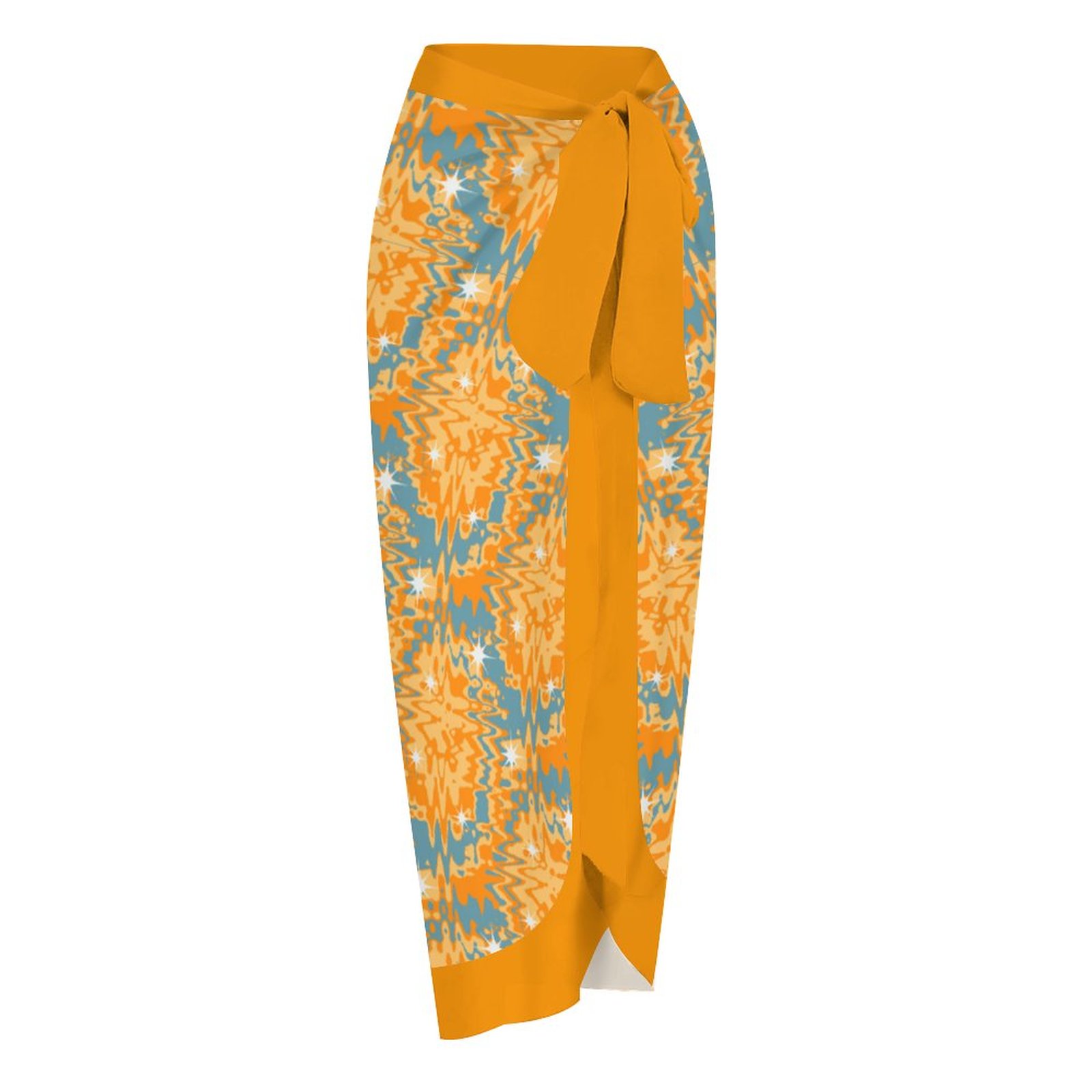 Casual Printed One Piece Swimsuit And Cover Up 2306102174