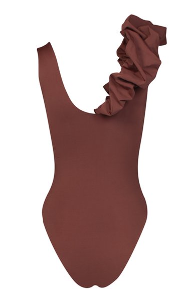 Ruffled One Piece Swimsuit