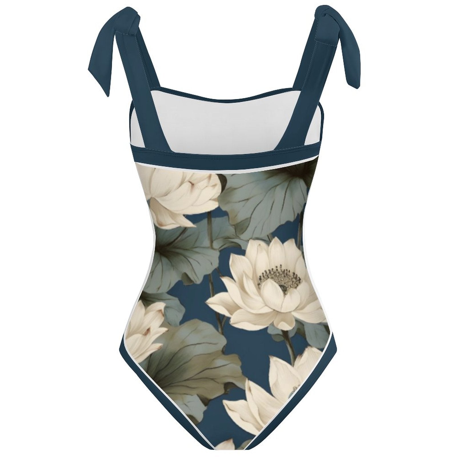 Fashion Printed One Piece Swimsuit And Cover Up 2305104416