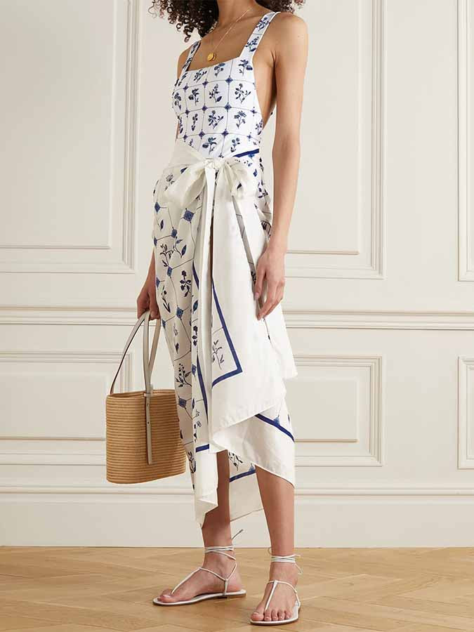 Fashion Printed One-Piece Swimsuit