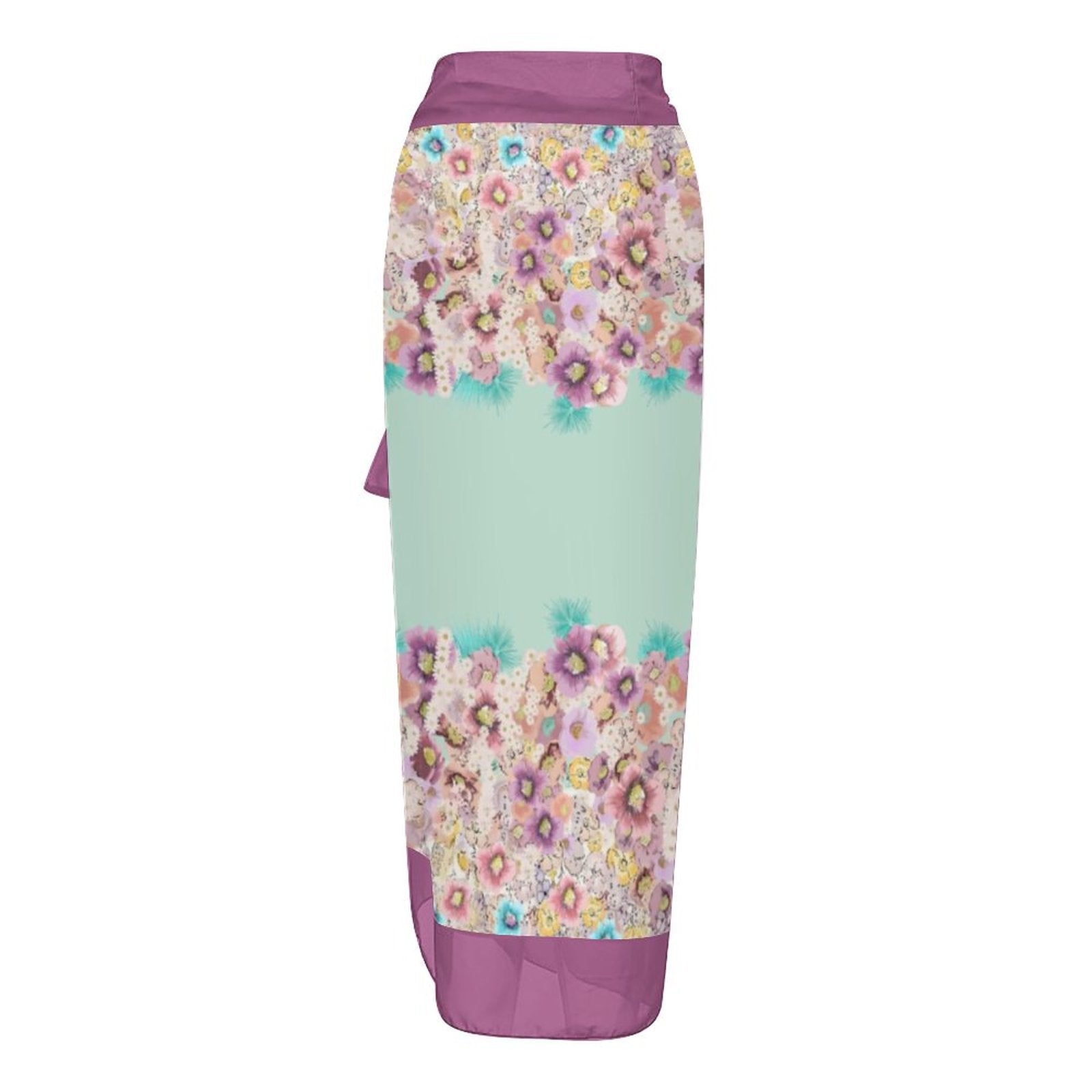 Fashion Printed One Piece Swimsuit And Cover Up 2305105568