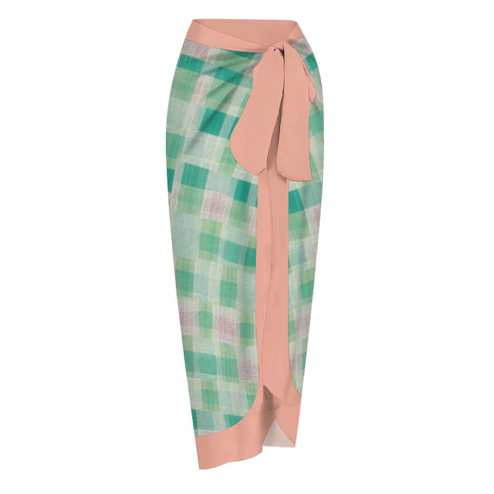 Casual Printed One-Piece Swimsuit And Cover Up 2305102680