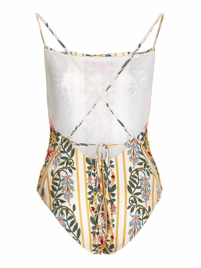 Fashion Floral One-Piece Swimsuit