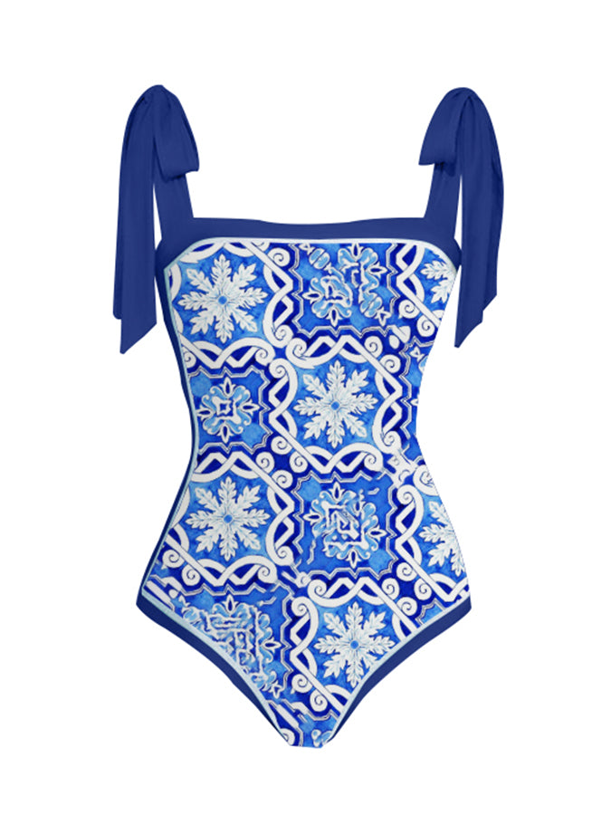 Printed Fashion One Piece Swimsuit