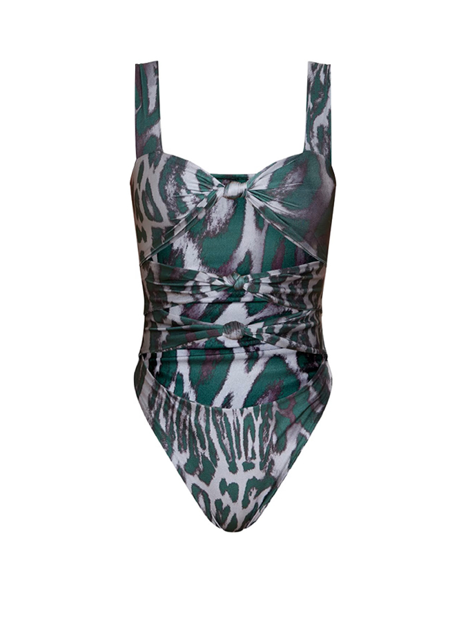 Leopard Print Bikinis Swimsuits & Cover-Ups