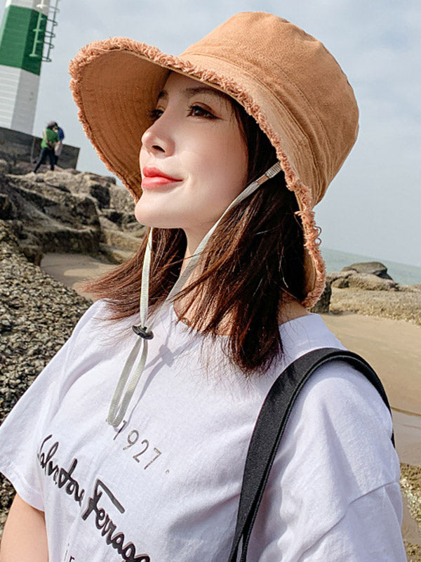 Leisure Solid Bucket Hat