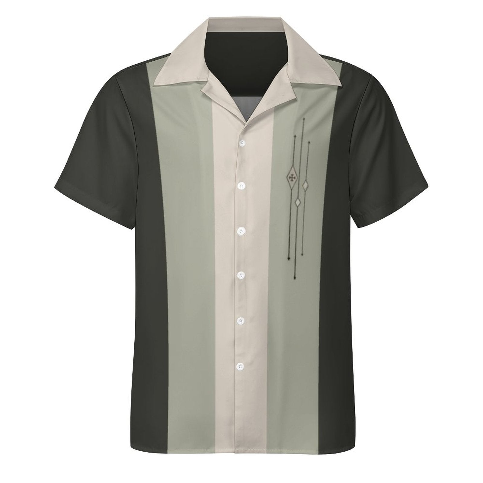 Men's Hawaiian Print Casual Shirt 2304104829
