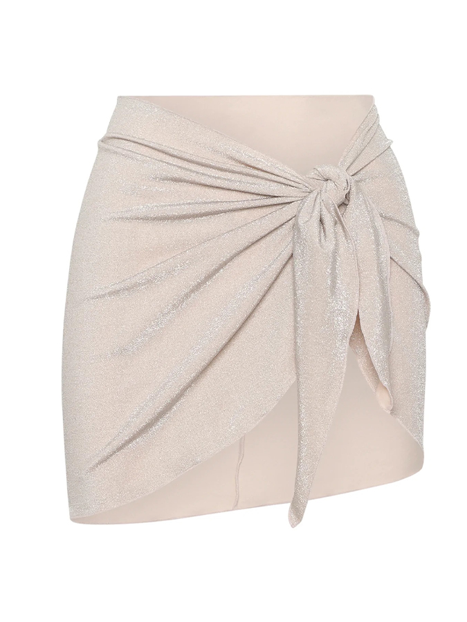 Sexy Solid Bikini and Cover Up