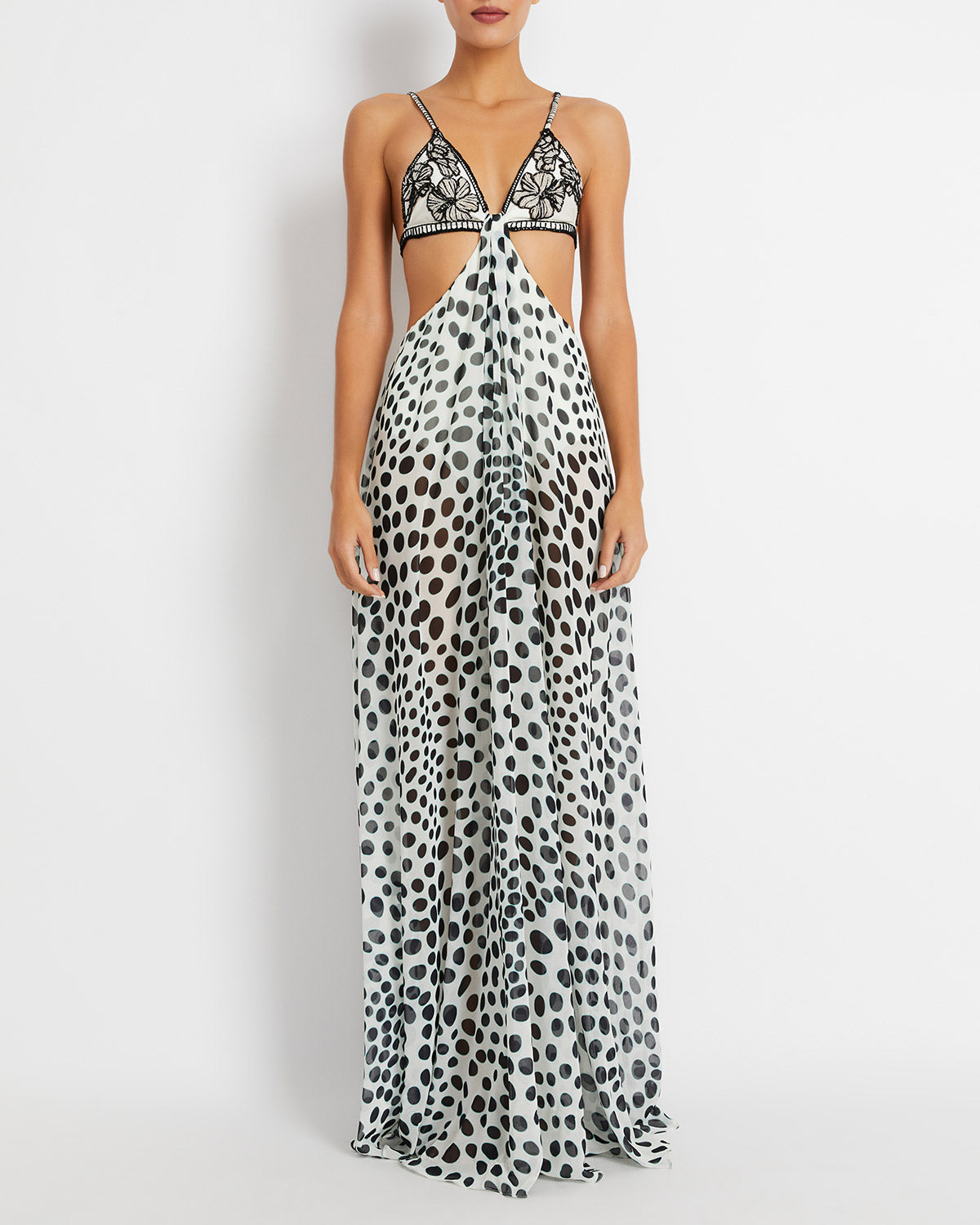 Bossa Embroidered Beach Dress