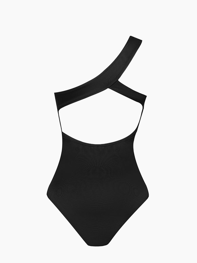 Cutout Flower Embellished OnePiece Swimsuit