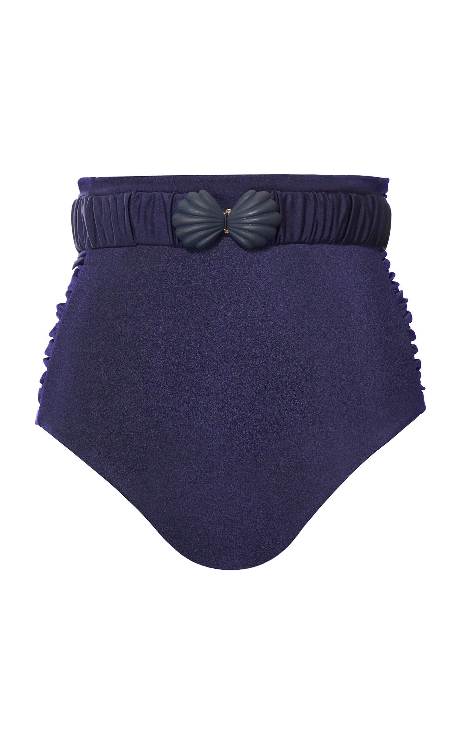 Solid Color Backless Split Swimsuit