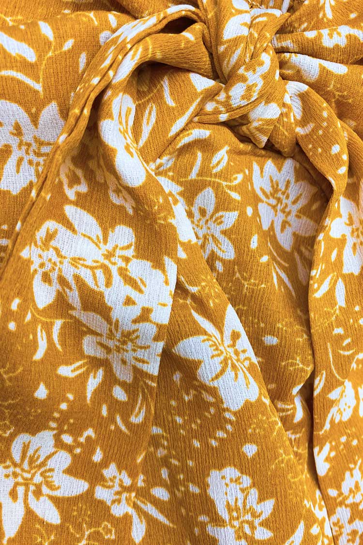 Yellow Floral Dress