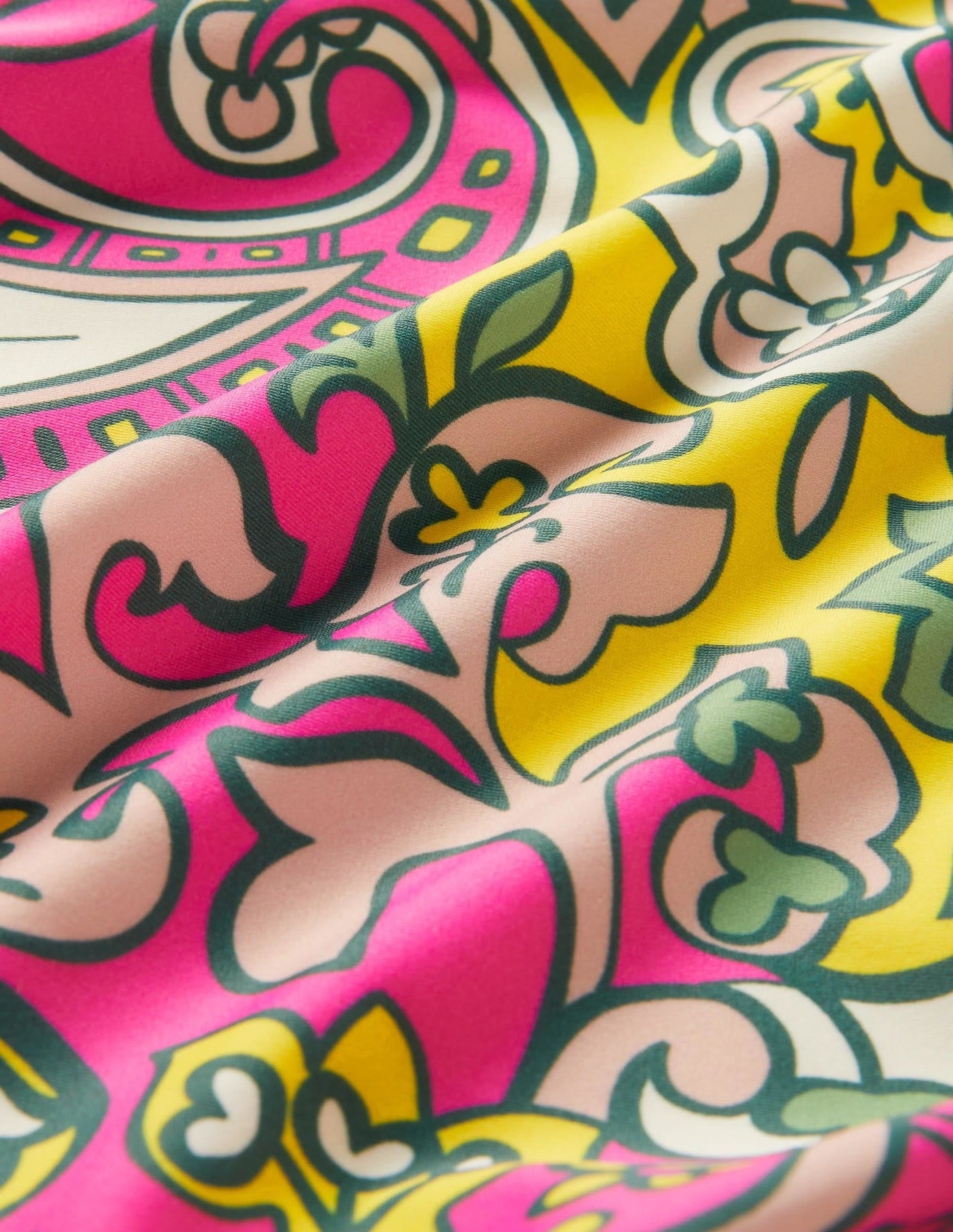 Fashion Print Deep V One Piece Swimsuit