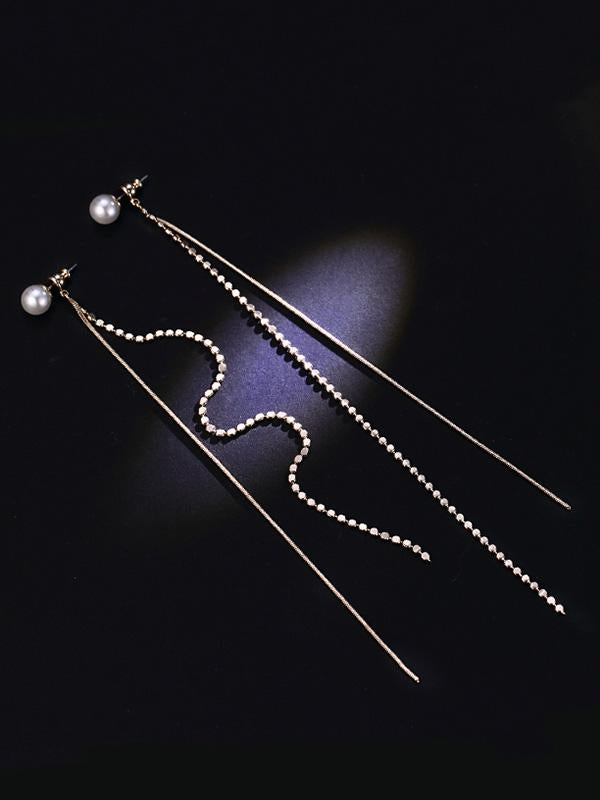Long Tasseled Earrings