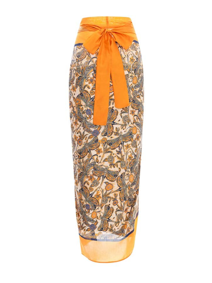 Printed Cutout Chic One Piece Swimsuit and Cover-Up