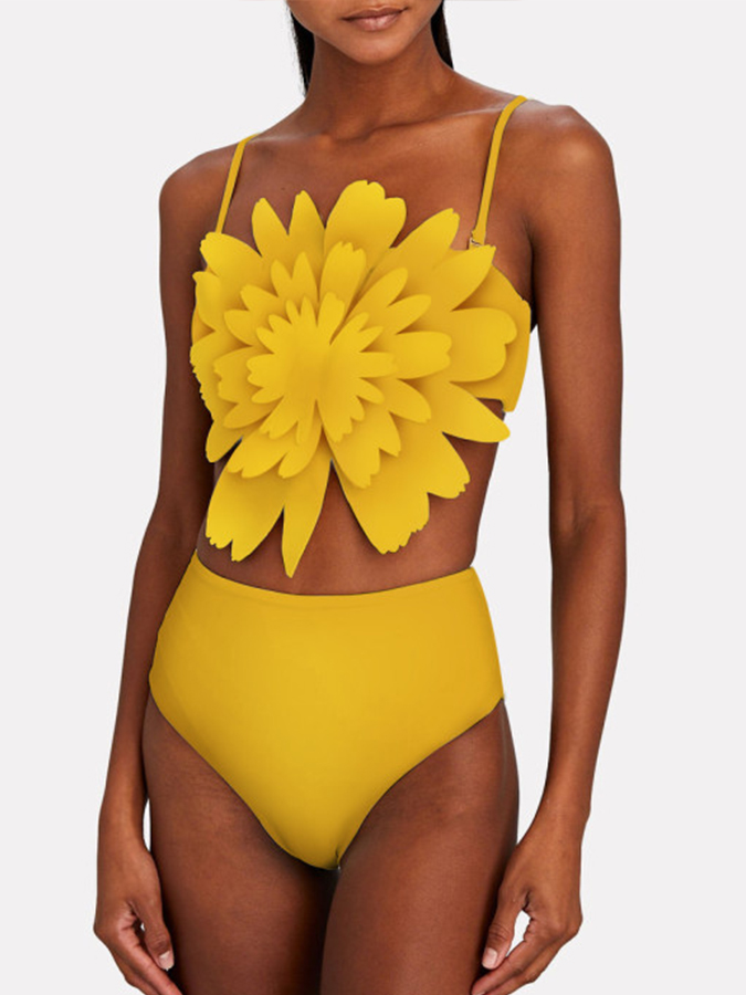 Luvswimgirl Floral Bikini Set
