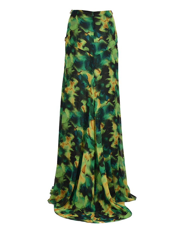 Green Halter Bikini and Cover Up