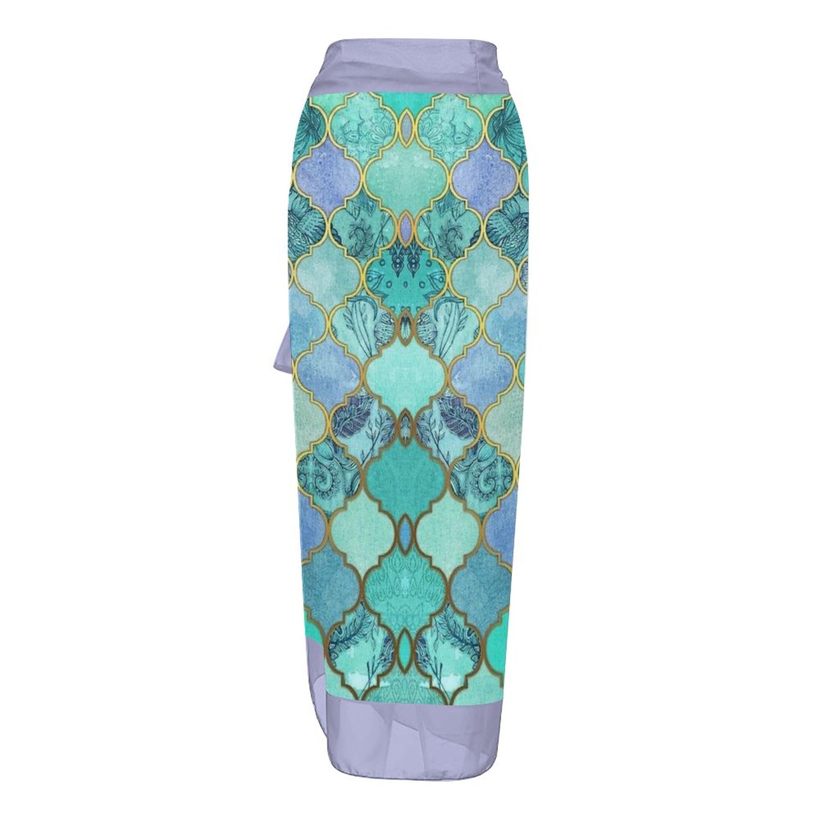 Casual Printed One Piece Swimsuit And Cover Up 2306102203