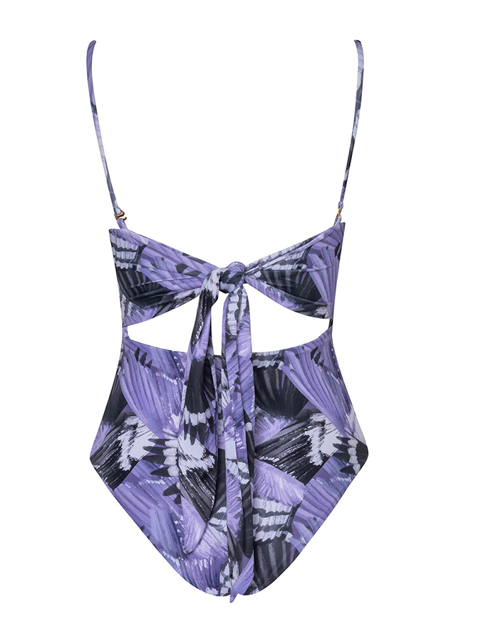 Botanical Print One Piece Swimsuits and Cover Up