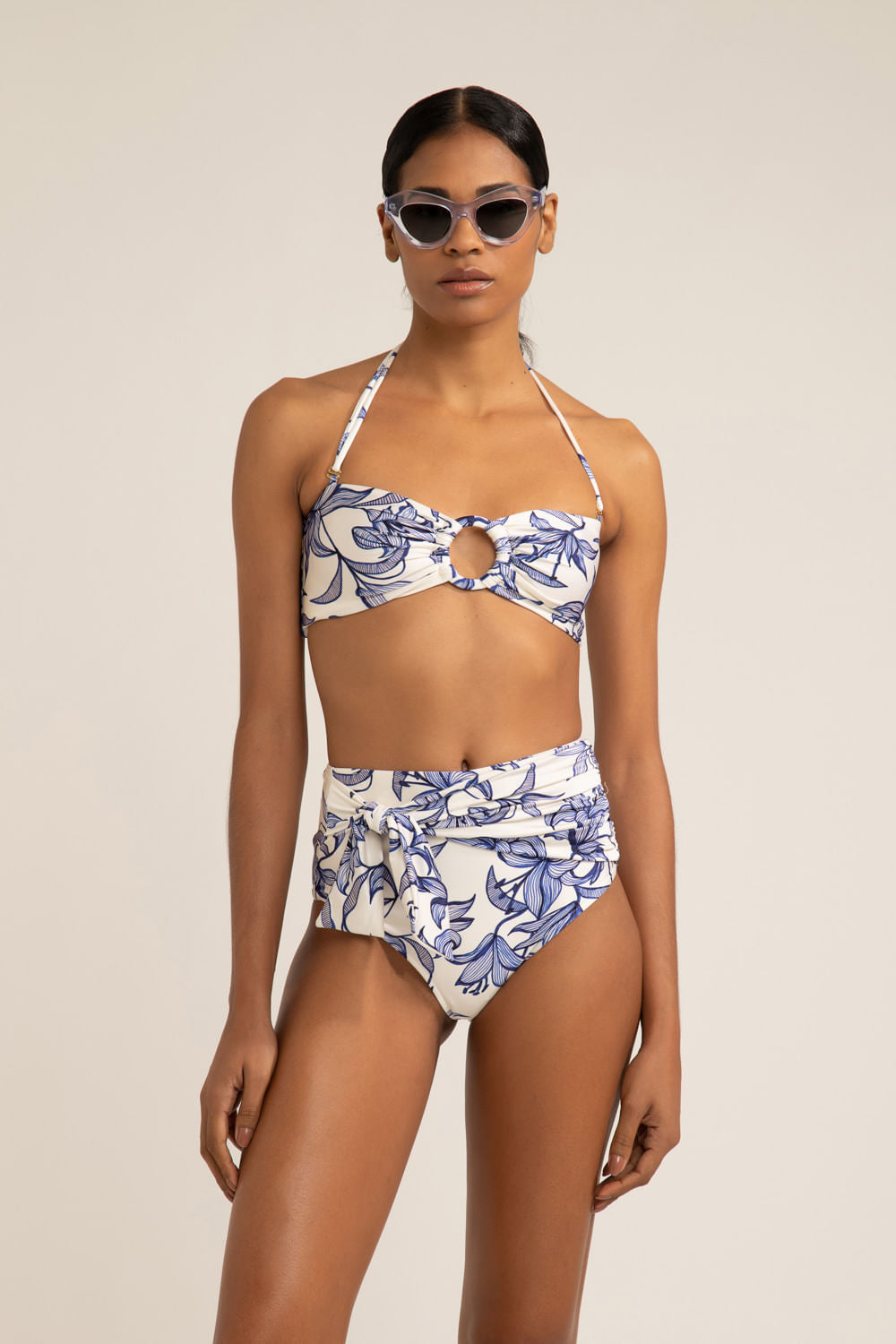 Floral Print Bikini Set