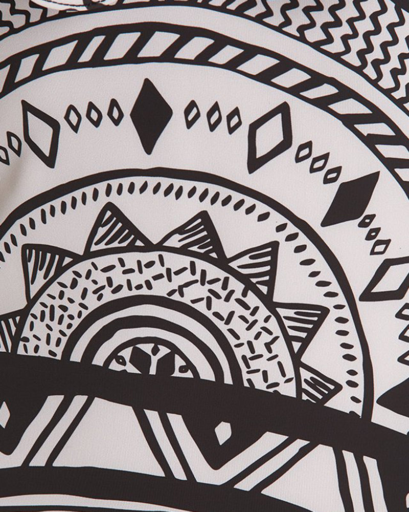 Reversible Ruffled One-Piece Swimsuit