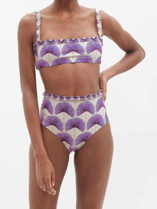 Women's Fashion Printed Bikini Set