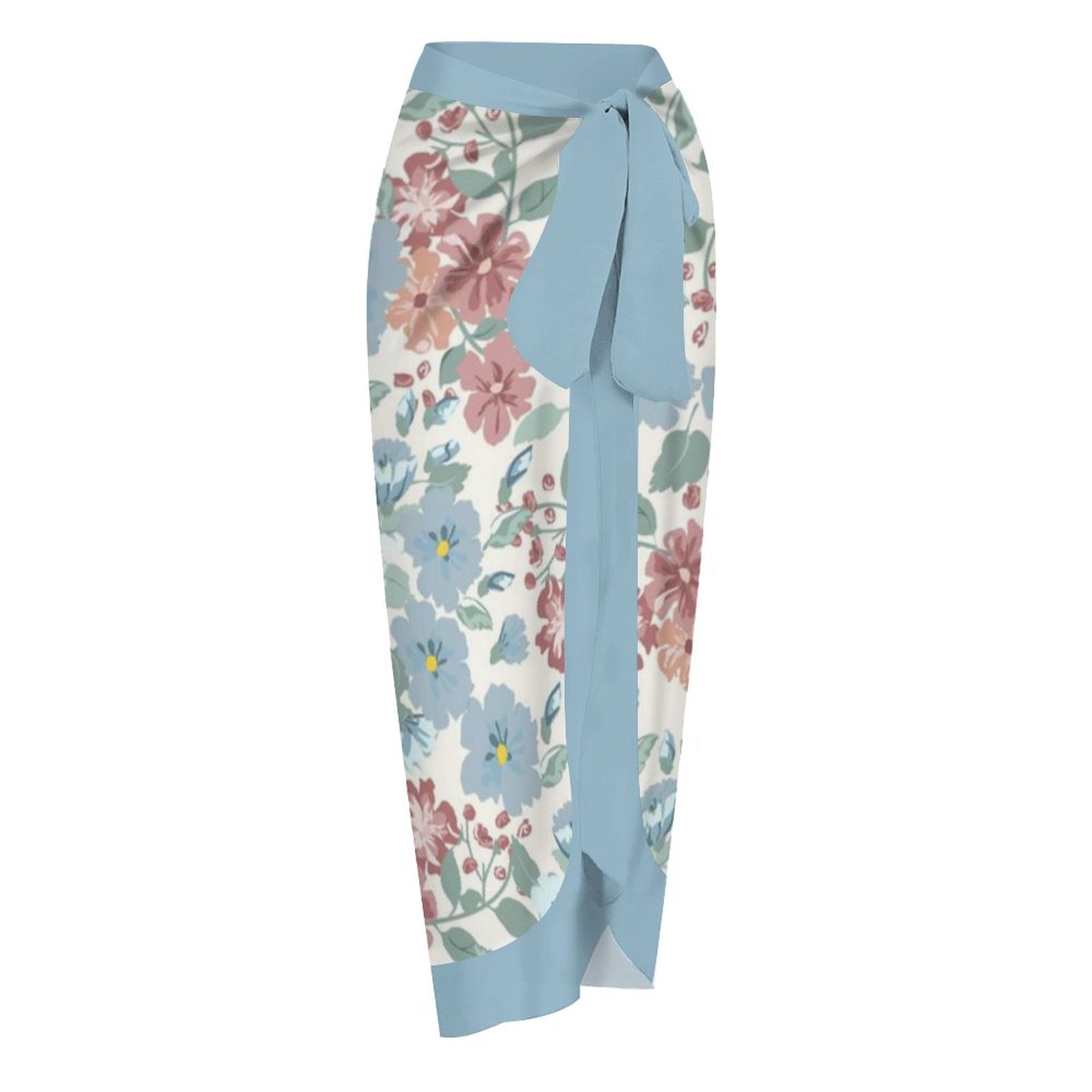 Fashion Printed One Piece Swimsuit And Cover Up 2305104414