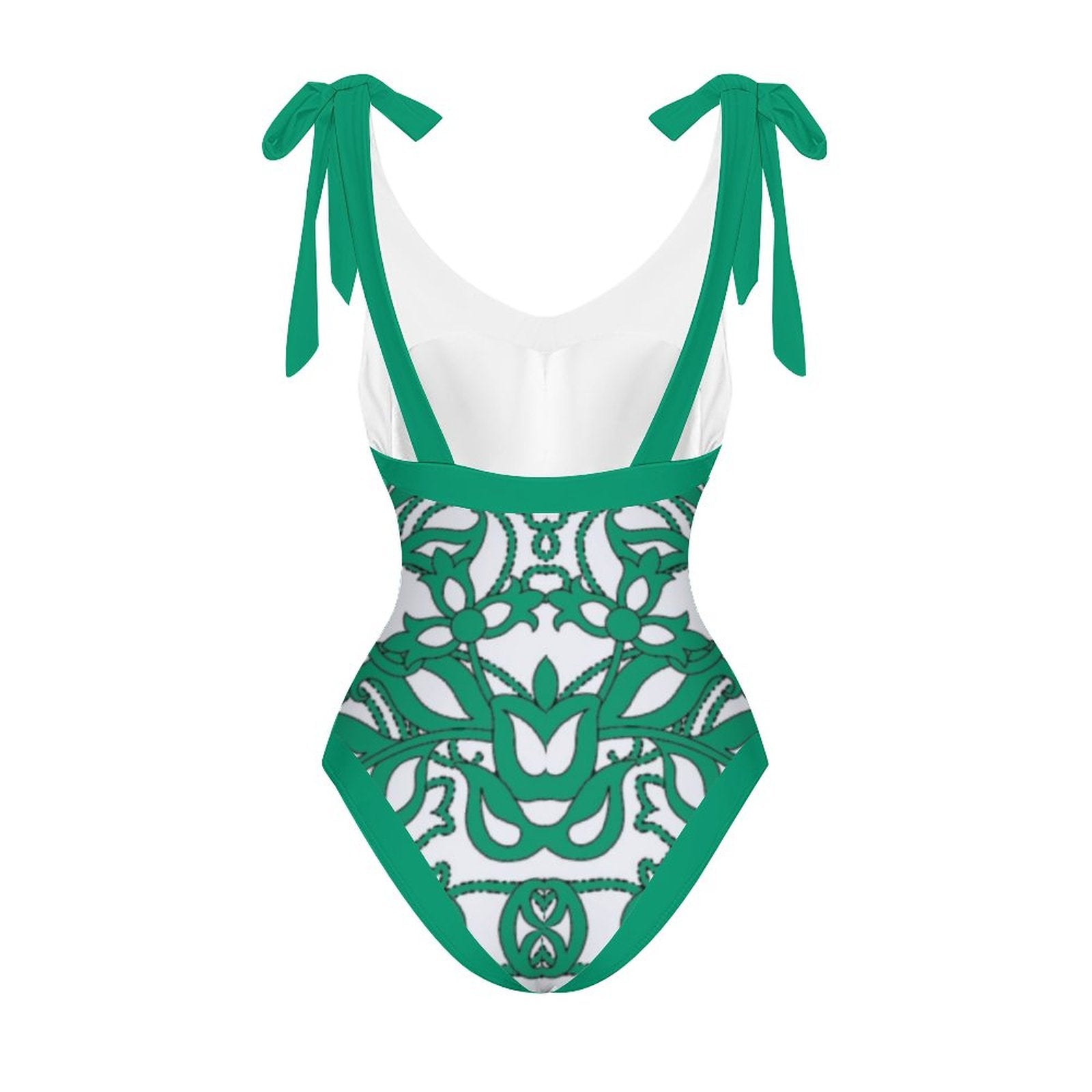 Casual Printed One-Piece Swimsuit And Cover Up 2305104273