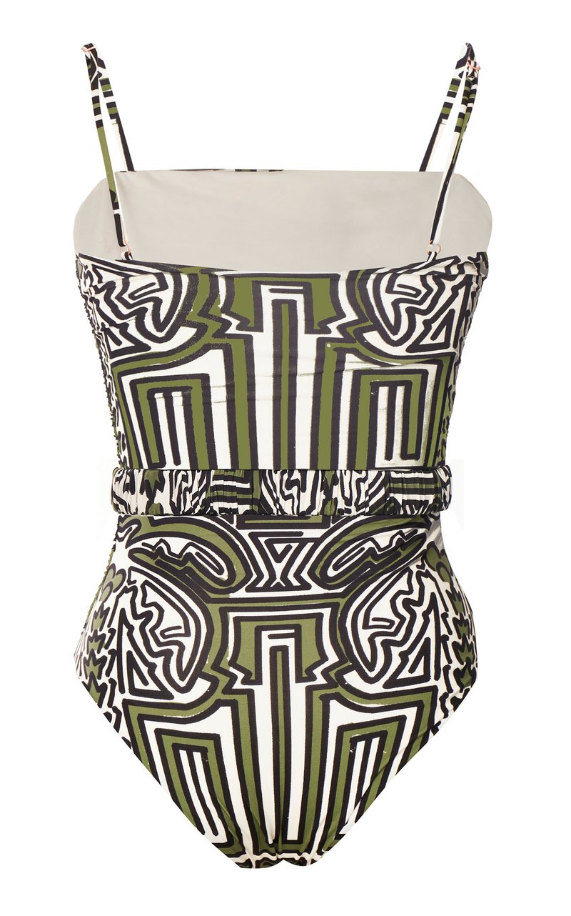 Printed One Piece Fashion Swimsuit