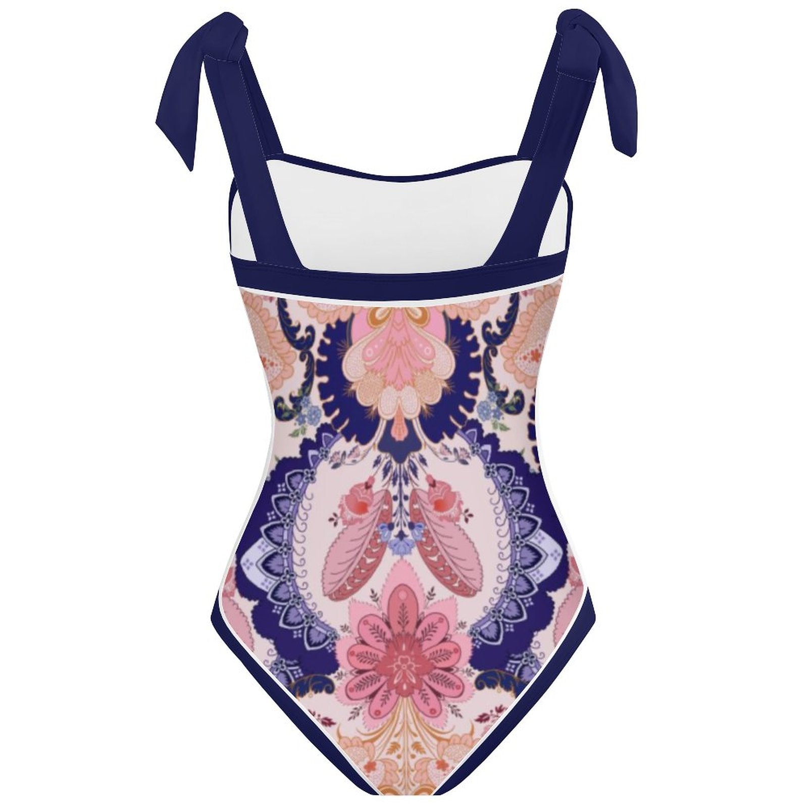Fashion Printed One Piece Swimsuit And Cover Up 2305105406