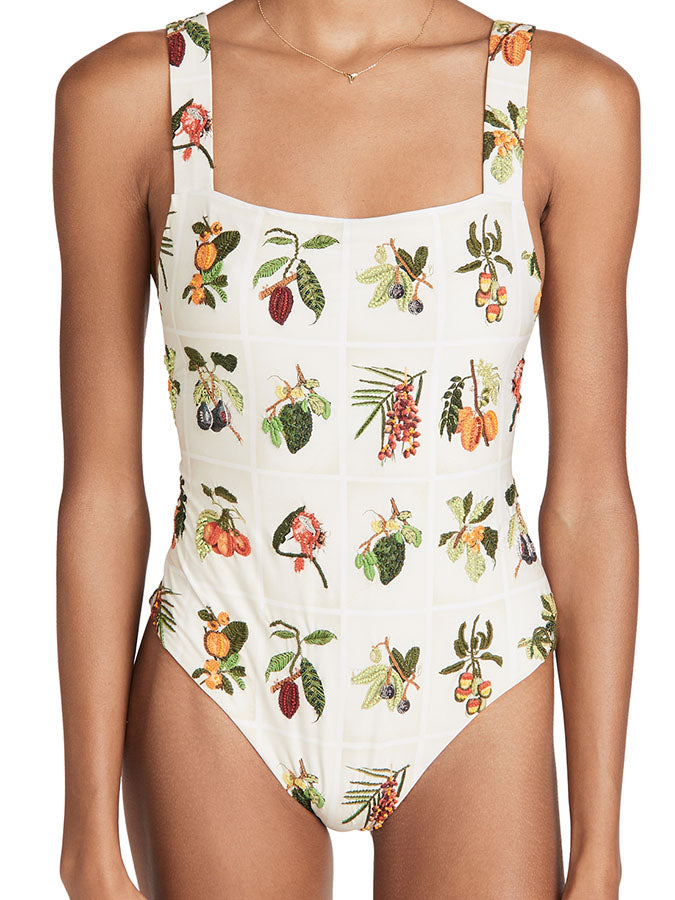 Fashion Print One-Piece Swimsuits and Coverups