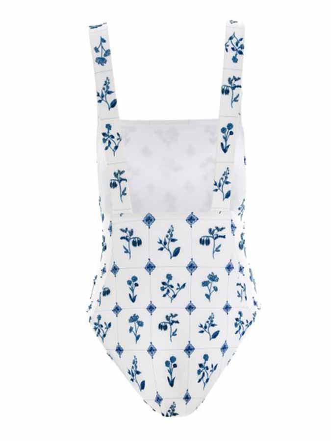 Fashion Printed One-Piece Swimsuit