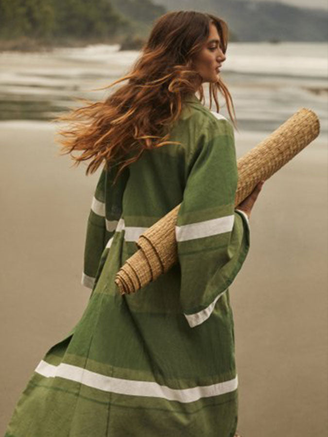 Sexy Green Halter One Piece Swimsuit