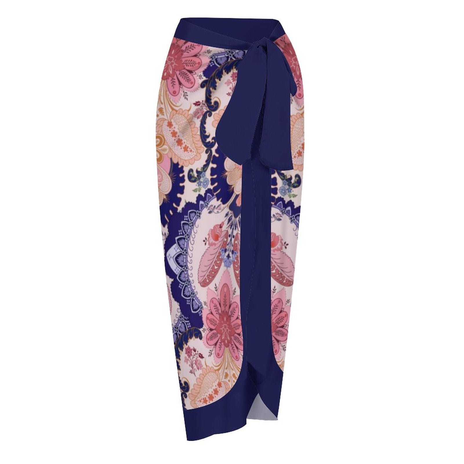 Fashion Printed One Piece Swimsuit And Cover Up 2305105406