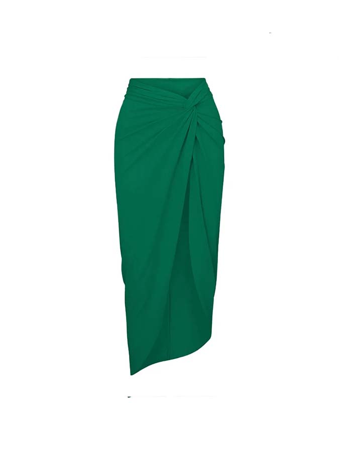 Emerald Lconic Sling Belt One Piece Swimsuit and Sarong