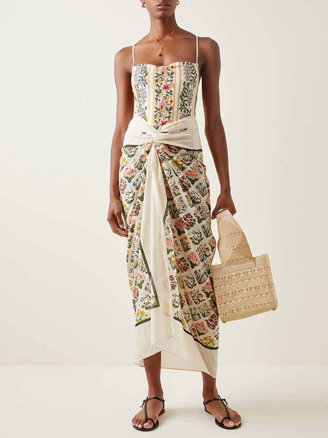 Fashion Floral One-Piece Swimsuit