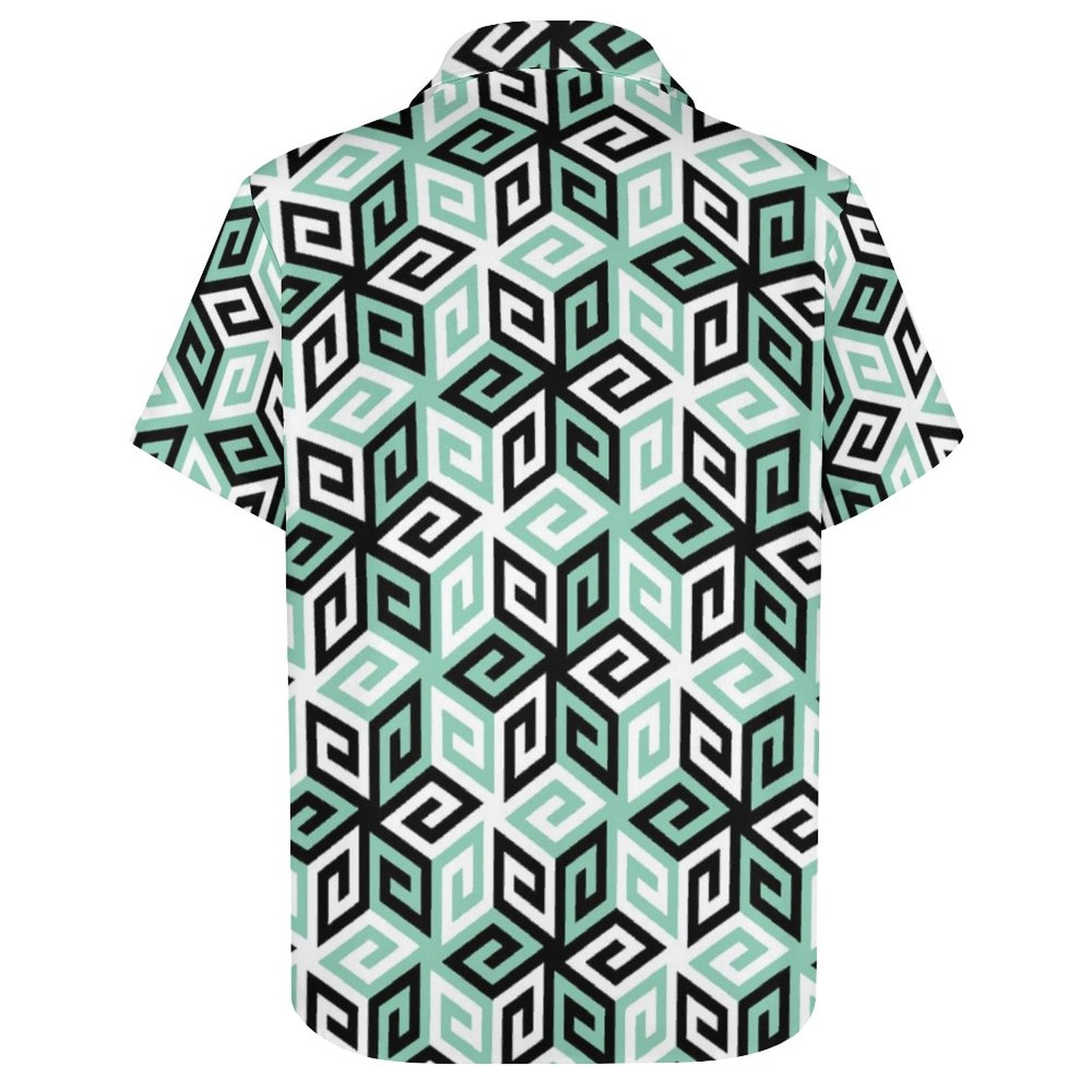 Men's Fashion Casual Printed Short Sleeve Shirts 2306101895