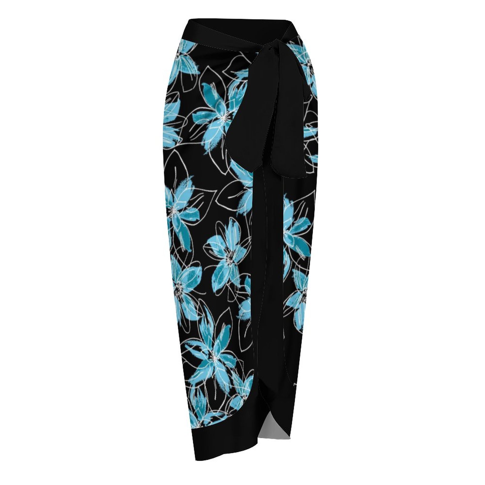 Fashion Printed One Piece Swimsuit And Cover Up 2305104485
