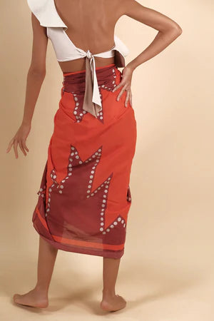 Fashiong High-Waist Reversible Bikini Briefs