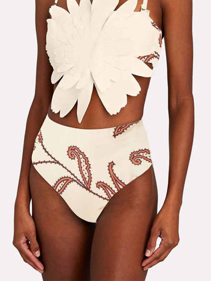 Luvswimgirl Floral Bikini Set
