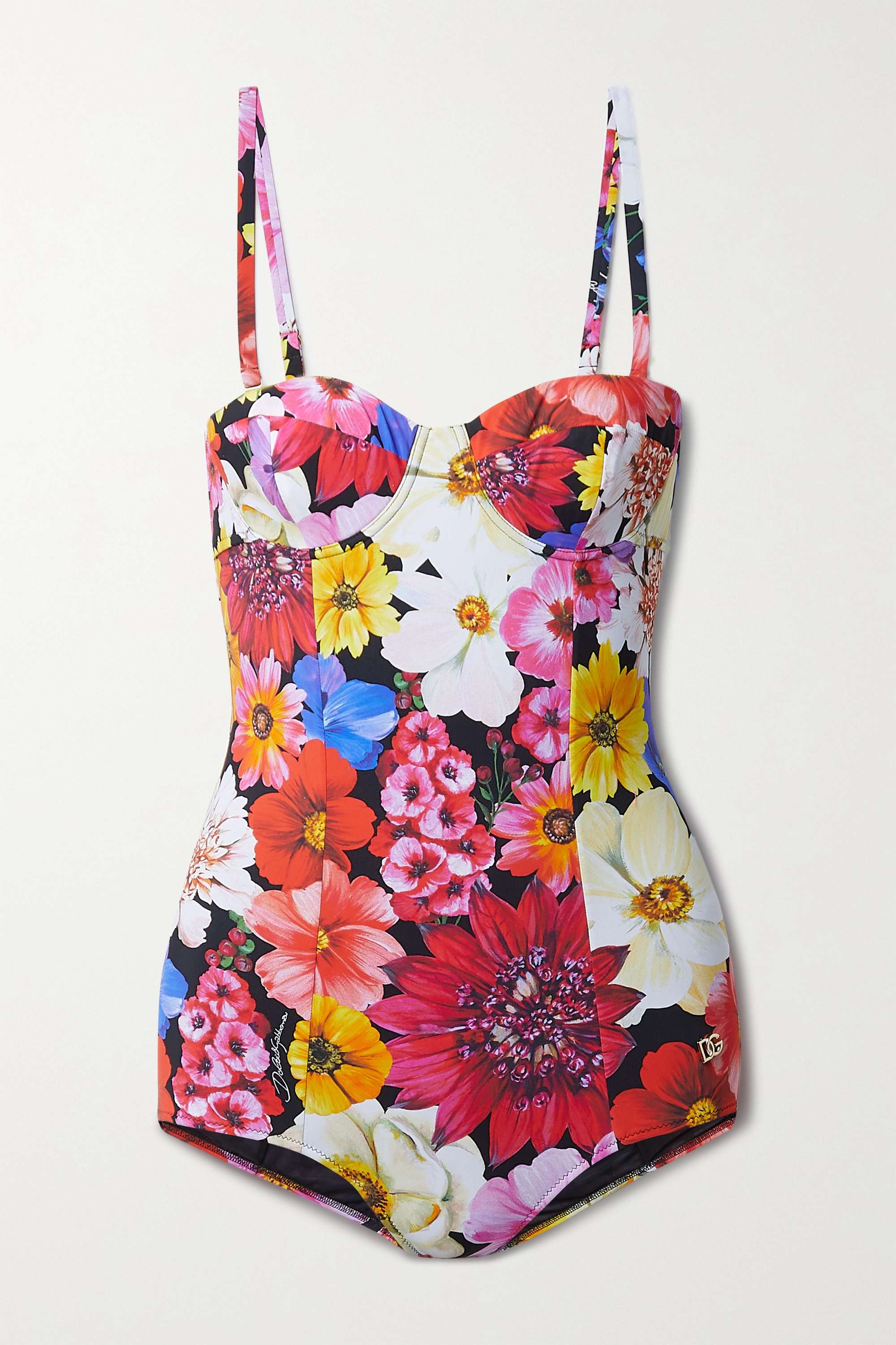 Fashion Floral Print Swimsuit Set