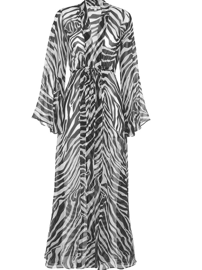 Zebra Printed Fashion Swimwear