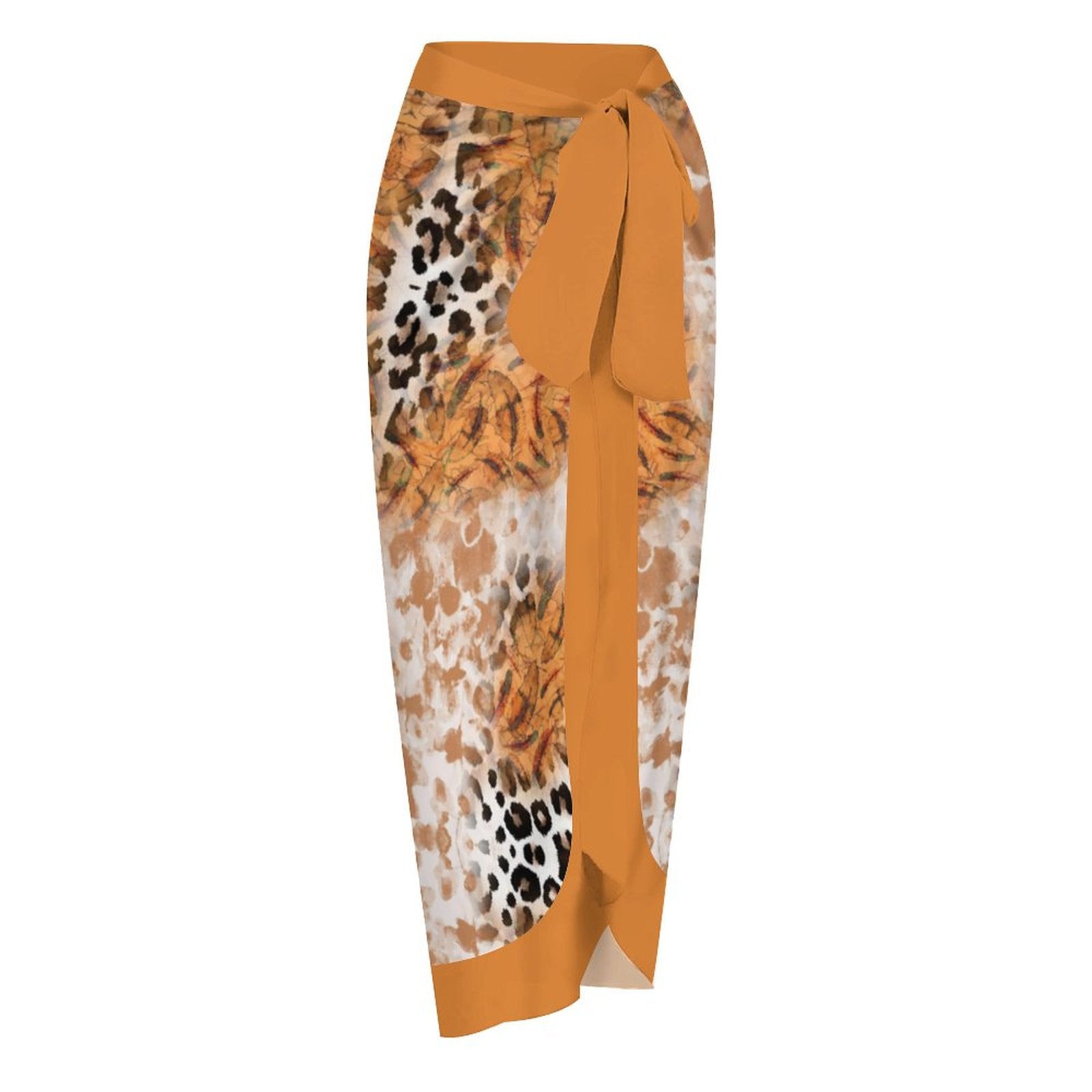 Fashion Printed One Piece Swimsuit And Cover Up 2305104443