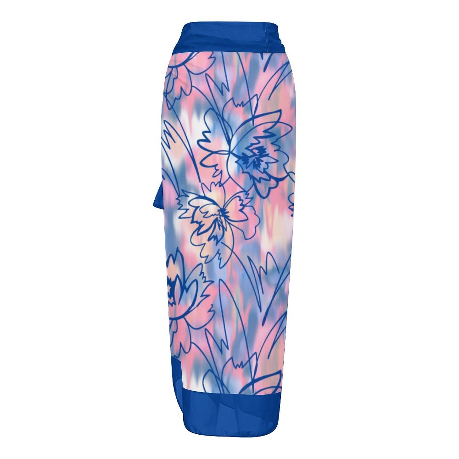 Casual Printed One Piece Swimsuit And Cover Up 2305106848