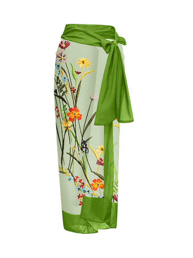 Floral Print Fashion One Piece Swimsuit