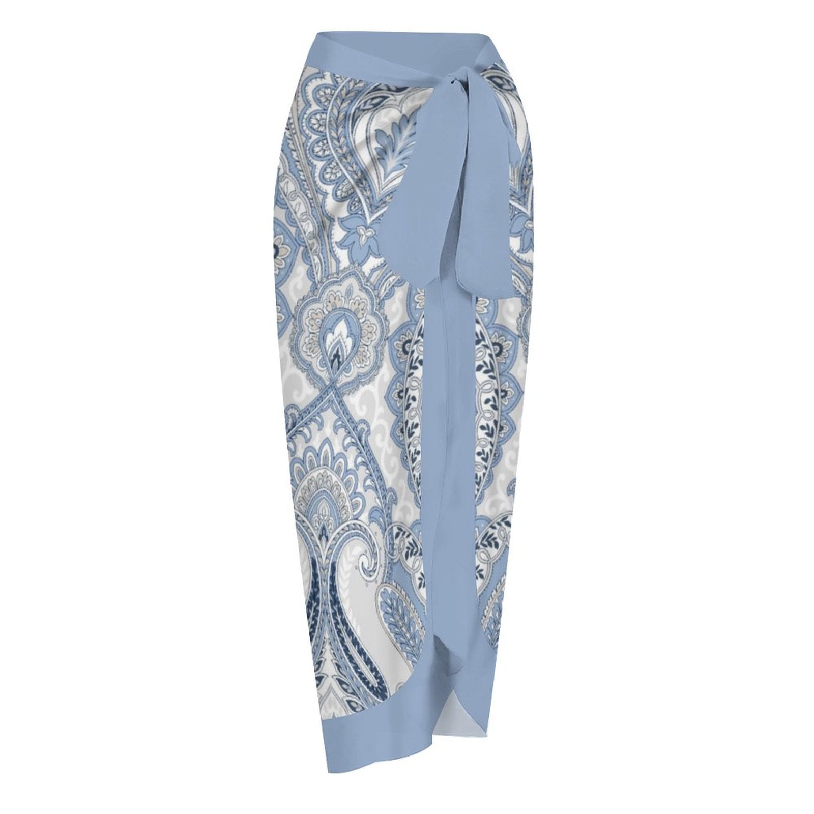 Casual Printed One-Piece Swimsuit And Cover Up 2305103387